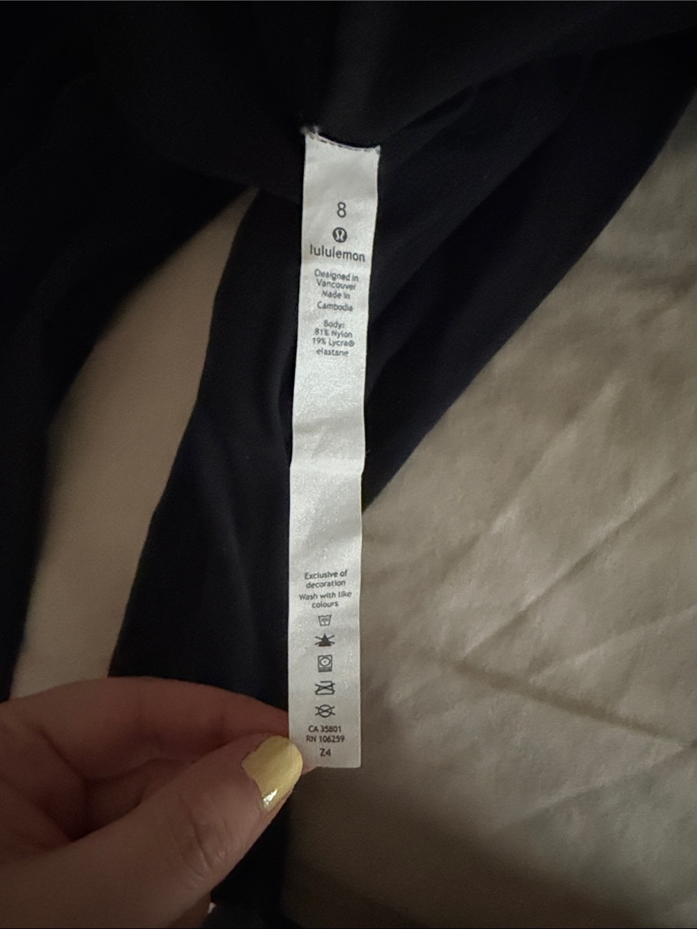 lululemon athletica Black High-Rise Performance Leggings - Picture 4 of 7
